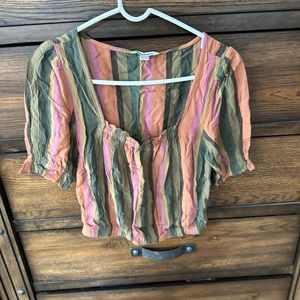 American Eagle Striped Top